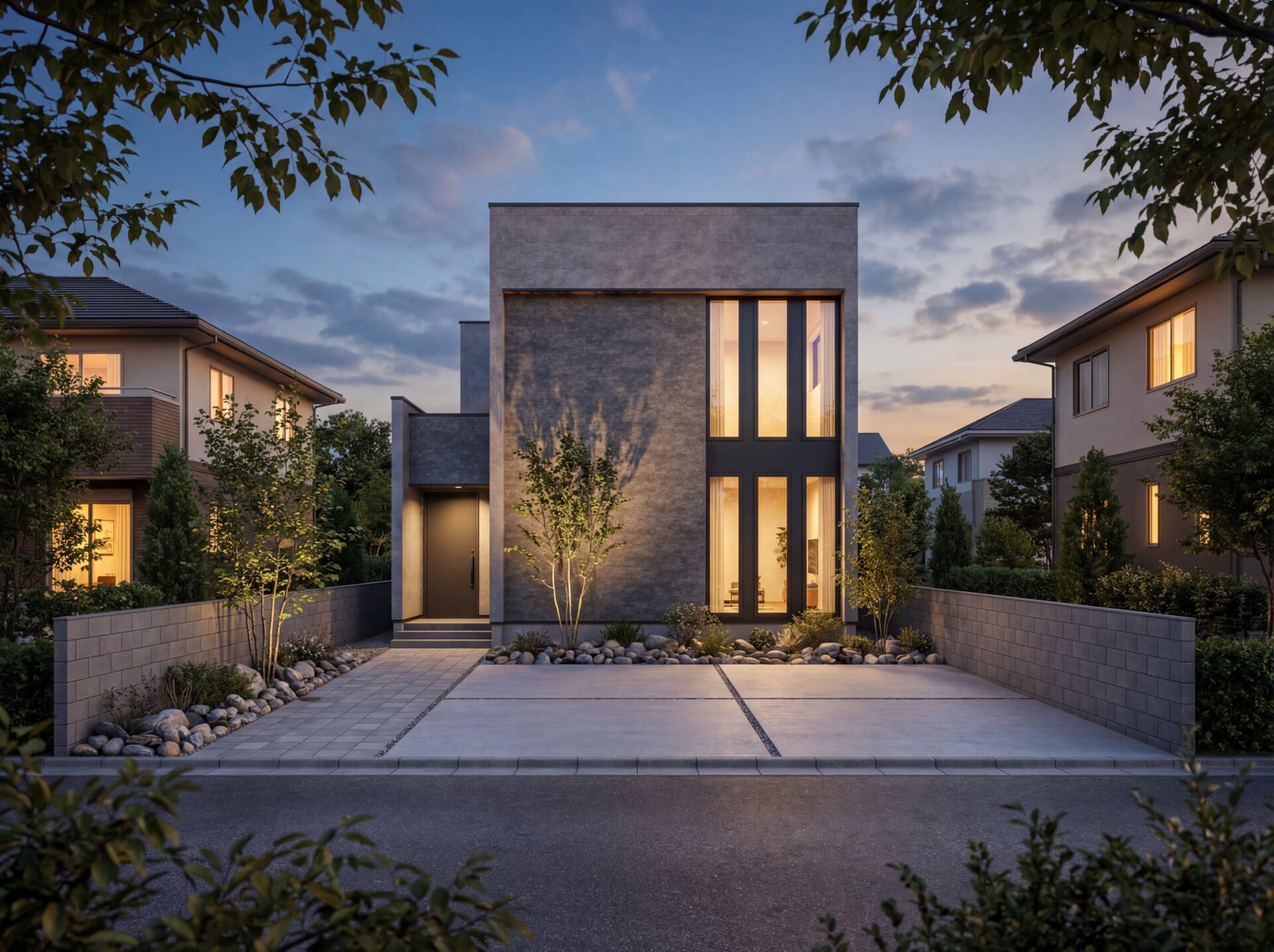 光と静寂に包まれる、ホテルライクな非日常