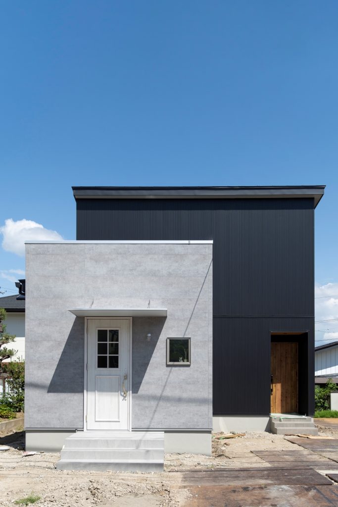 シンプルモダンな外観