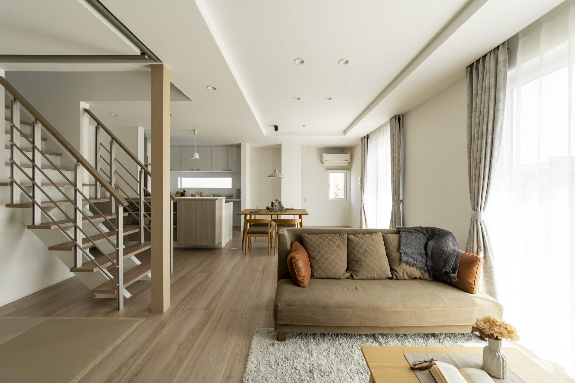 60代ご夫婦が叶えたナチュラルモダン×一階完結型の住まい