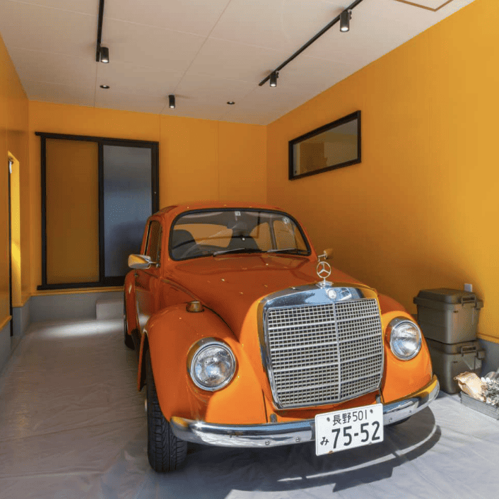 インナーガレージ＋シャッター